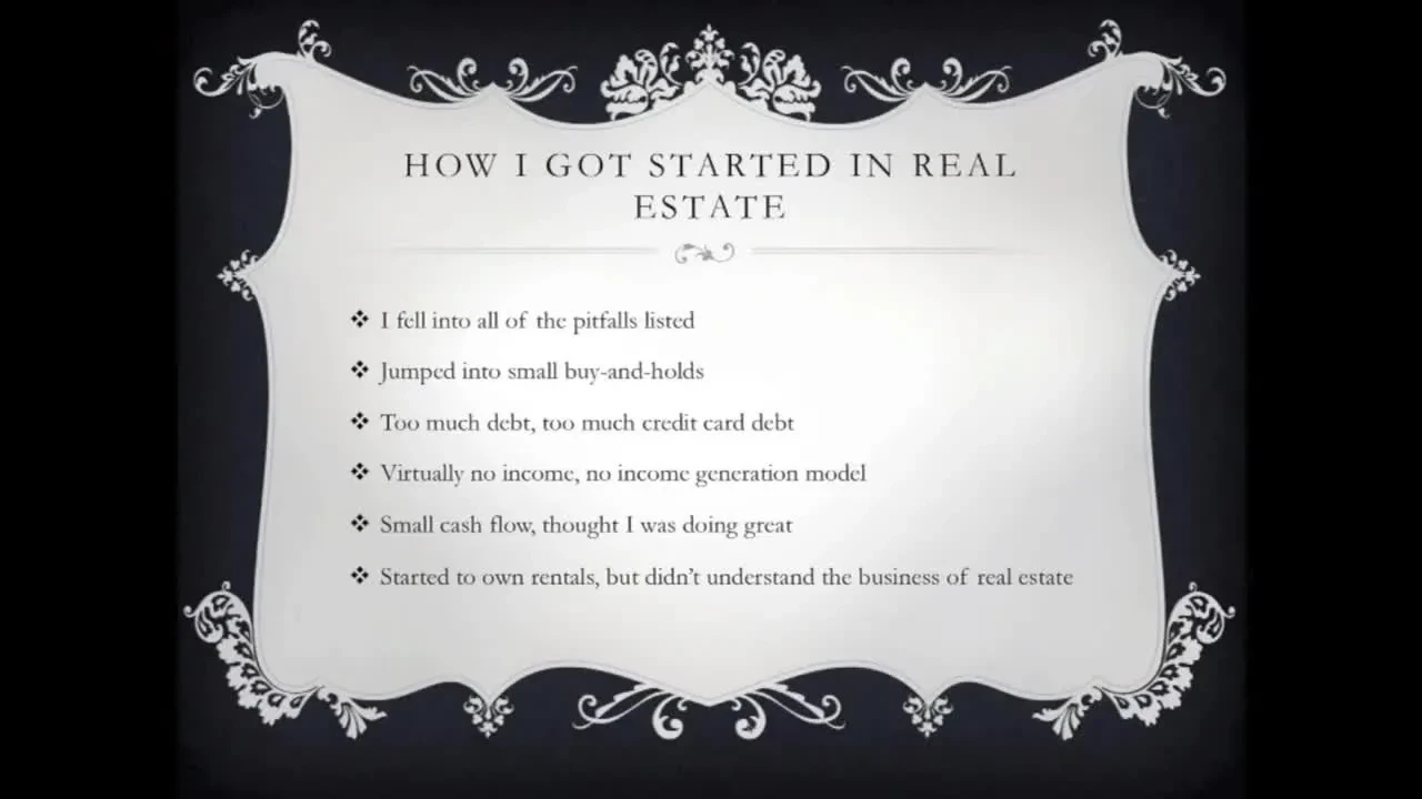 How I Got Started In Real Estate lesson poster